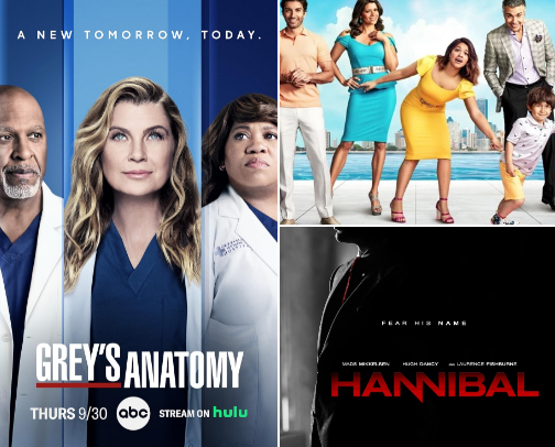 shows I recommend cover photo collage