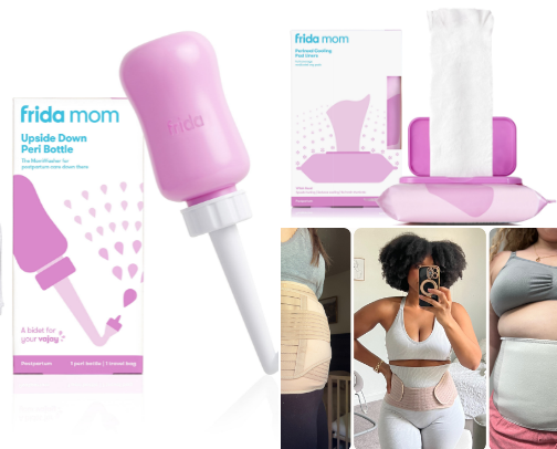 Post Partum Essentials cover photo collage