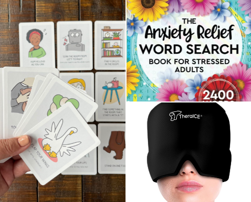 Quick and effective ways to calm anxiety cover photo collage