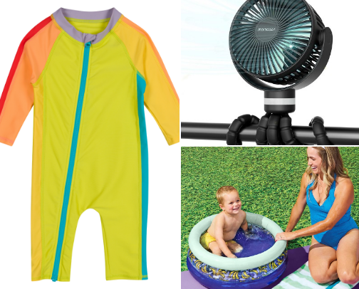 Affordable Summer Baby Essentials cover photo collage