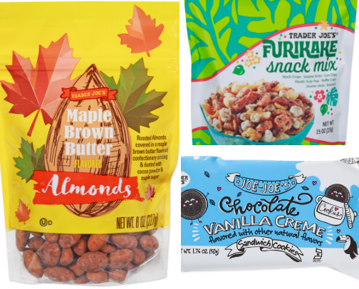 My favorite travel snacks from Trader Joe's cover photo collage
