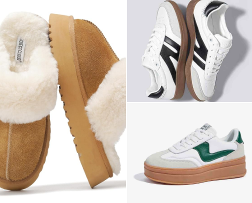 Best Trendy Shoe Dupes Under $50 cover photo collage