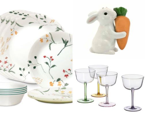 Affordable and Aesthetic Easter Dinnerware cover photo collage