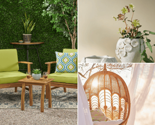 Home decor cover photo collage