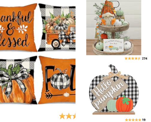 FALL HOME DECOR cover photo collage