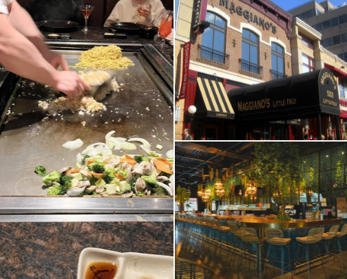 Eating and relaxation🍽️ cover photo collage
