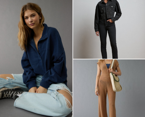 Fall clothes cover photo collage