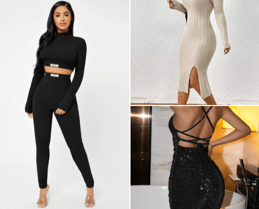 Shein outfits 👗👚👠🧥👛👖 cover photo collage