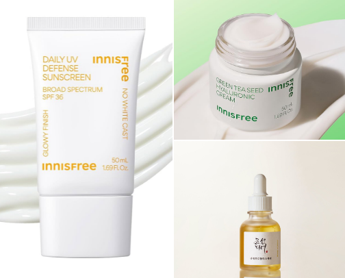 Skincare That Will Give You Glass Skin cover photo collage