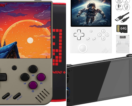 Retro Gaming Handhelds cover photo collage