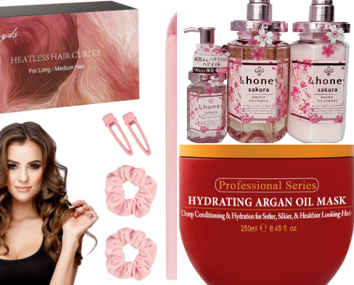 Hair Care cover photo collage