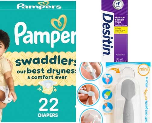 Diaper Bag Essentials from a Mom of Twins cover photo collage