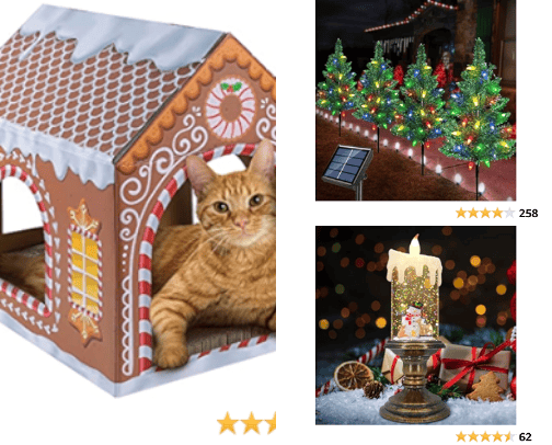 Christmas Decorations cover photo collage