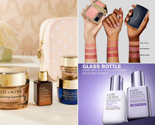 ESTEE LAUDER✨ cover photo collage
