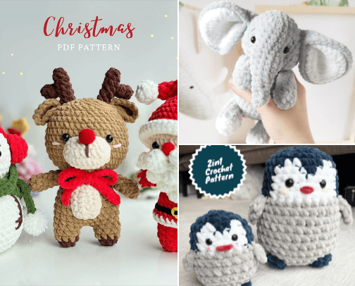 🍭Crochet Patterns🍭 cover photo collage
