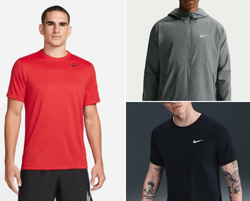 Best Nike Running Shirts for Hot Weather cover photo collage