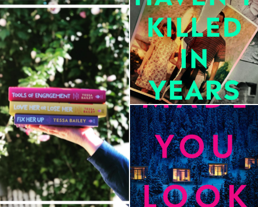 All Booked Up: Books for the love of reading cover photo collage