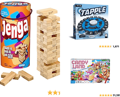 favorite board games to play with friends cover photo collage
