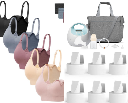 What got me through the TRENCHES of breastfeeding cover photo collage