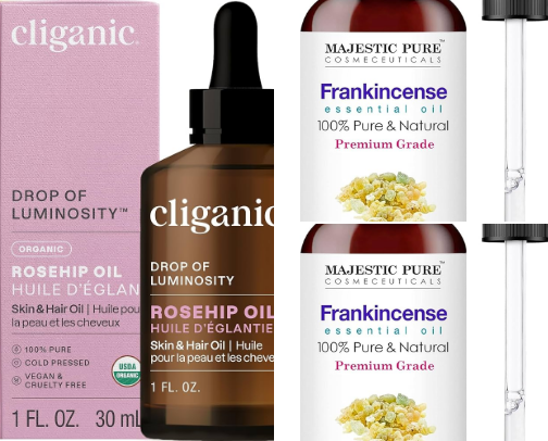 Glow-Getter Oils & Serums cover photo collage