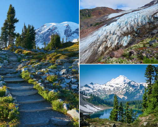 Must-do PNW Hiking trails cover photo collage