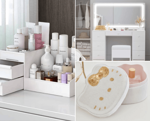 White Vanity Inspo cover photo collage