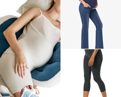 My Maternity and Postpartum Ride or Dies cover photo collage