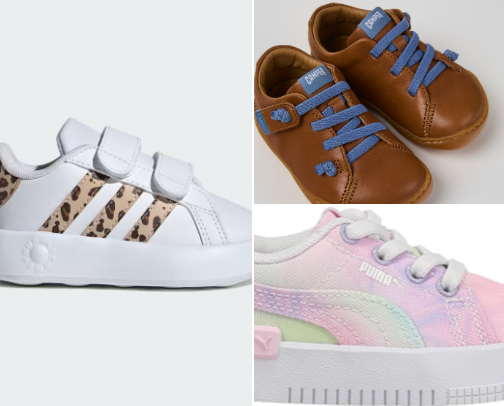 Kids Babies & Toddlers sneakers cover photo collage