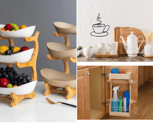 Home decor - kitchen edition 🍽(tools&decor) cover photo collage
