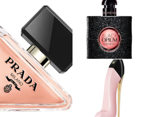 Ivona's perfumes cover photo collage