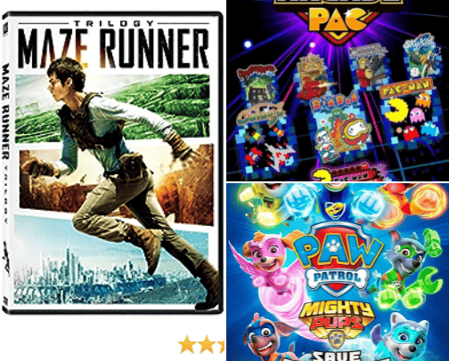 Movies/Tv Shows/Video Games cover photo collage
