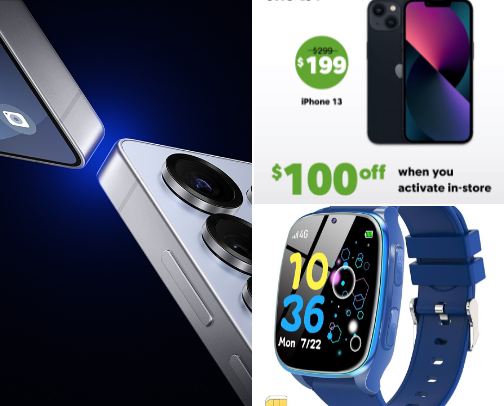 Mobile Phones and Accessories cover photo collage