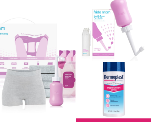 Postpartum Recovery needs cover photo collage