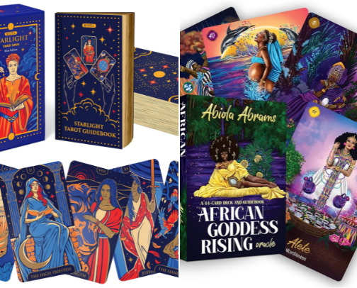 Tarot & Oracle cover photo collage