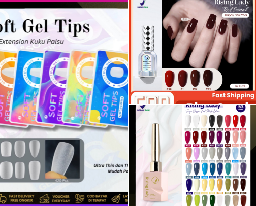 Nails✨ cover photo collage