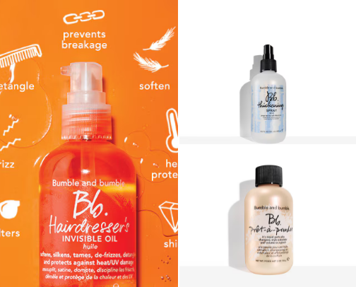 Bumble and Bumble essentials 💁🏻‍♀️ cover photo collage