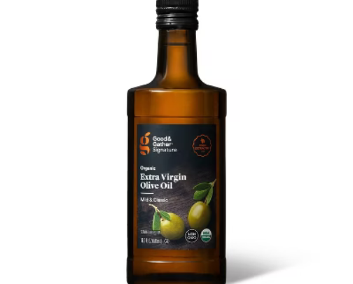 Organic extra virgin olive oil cover photo collage
