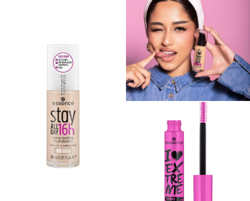 Fav Essence Makeup cover photo collage