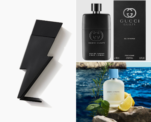 TOP MALE FRAGRANCE cover photo collage