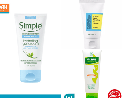 Skincare For Oily Skin cover photo collage