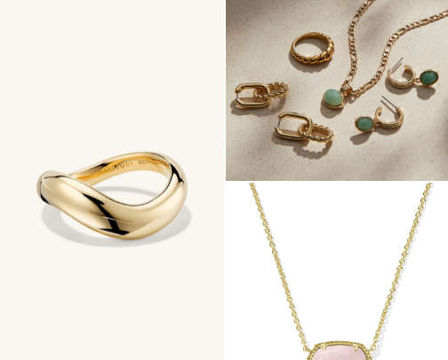 Shine for All: Simple Jewelry that Speaks Elegance cover photo collage