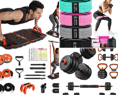 Health and wellness cover photo collage