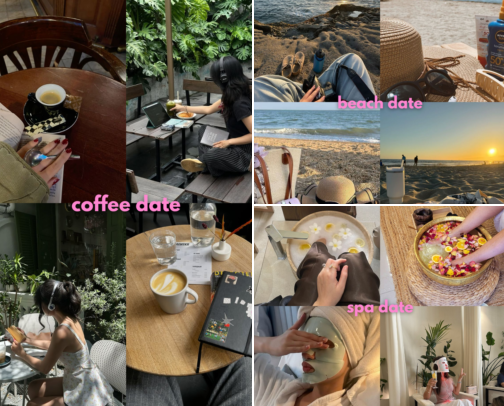 22 Solo Dates to Fall in Love with Your Own Company 🌷 cover photo collage