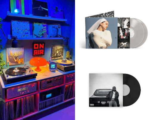 My Vinyl Collection 🎶 cover photo collage