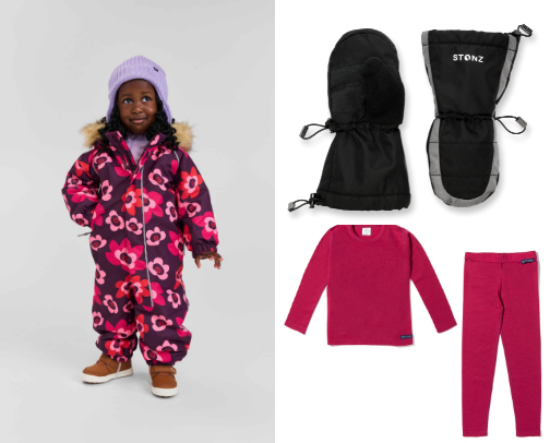 Kiddo Winter Clothing cover photo collage