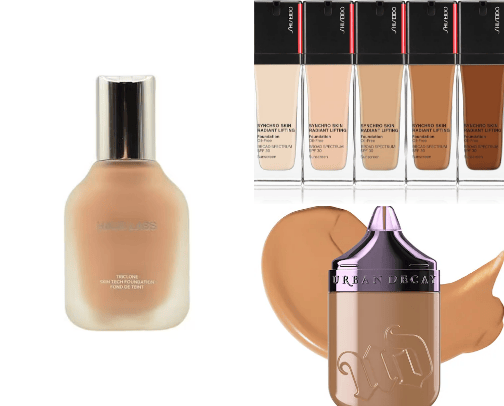 high-end makeup favs cover photo collage