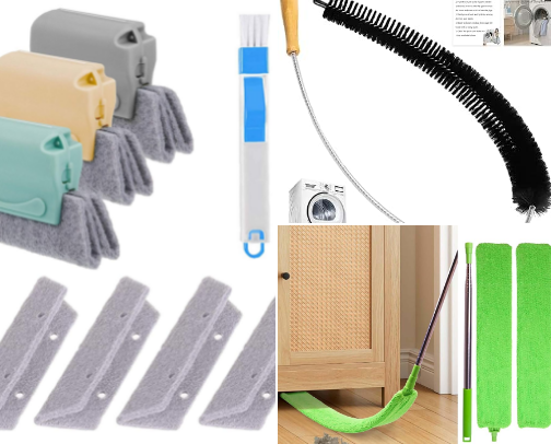 Hard-to-Reach Cleaning Tools for Spots That Often Get Missed cover photo collage