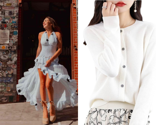 Chic Meets Effortless Luxury cover photo collage