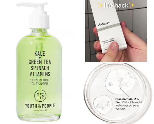 ✨Skin care for OILY skin ✨ cover photo collage