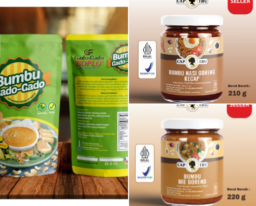 Indonesian Cooking Spices cover photo collage